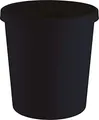 Produktbild: helit H6405895 - Papierkorb „the green german“, 18 Liter, aus Recycling-Kunststoff Blauer Engel zertifiziert, anthrazit-schwarz, 1 Stück