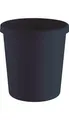 Produktbild: helit Papierkorb 18 l H331xØ315 mm mit Griffrand Kunststoff schwarz
