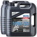 Produktbild: 2x LIQUI MOLY 1688 Motorbike 4T 10W-30 Street Motoröl Motorrad synthetisch 4L