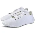 Produktbild: Leguano GO Barfußschuh mit praktischer Schnürung, Freizeitschuh, Halbschuh, Schnürschuh weiß 39 EU
