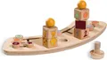 Produktbild: hauck Play Sorting, Giraffe - Sortierspiel ab 18 Monaten Kompatibel mit Play Tray Spielbrett fr Alpha+, Beta+ und Arketa Holzhochstuhl, Baby Holz Spielzeug Frdert Auge Hand Koordination
