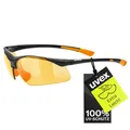 Produktbild: Uvex Sportstyle 223 Sportbrille Unisex Sonnenbrille Spiegelgelb 100% NEU
