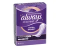 Produktbild: always Inkontinenz-Einlage Discreet + Ultimate Nacht, 8, 8-St., Saugstärke 8 - starke Blasenschwäche