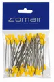 Produktbild: Comair Metallstecker 65 mm Gelb 50 Stück