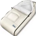 Produktbild: KIDUKU Winterfußsack für Kinderwagen Buggy - Babyfußsack waschbar | Fußsack Babyschale mit Reißverschluss & Tasche