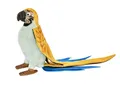 Produktbild: Hansa Toy 3325 Papagei 16 cm hellblau/gelb Kuscheltier