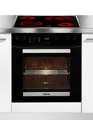 Produktbild: Miele Elektro-Herd-Set H 2455 E D OBSW/EDST mit KM 6003 LPT, Herd-Set - Kombination aus Herd und flexibel nutzbarem Kochfeld