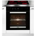 Produktbild: Miele Elektro-Herd-Set H 2455 E D OBSW/EDST mit KM 6003 LPT, Herd-Set - Kombination aus Herd und flexibel nutzbarem Kochfeld schwarz