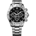 Produktbild: Hugo Boss Sport 1512965 Herrenuhr Edelstahlarmband - Silber/Schwarz