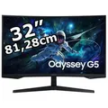 Produktbild: Samsung Monitor Odyssey G5, S32CG554EU, 32 Zoll, WQHD 2560 x 1440 Pixel, 1 ms, 165 Hz, Curved, Gaming