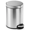 Produktbild: DURABLE · Hunke und Jochheim GmbH & Co. KG DURABLE Edelstahl Treteimer, metallic silber, Treteimer aus Edelstahl mit Fingerprint-Proof Beschichtung, Volumen: 5 Liter 340023