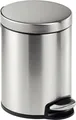 Produktbild: 1-16x DURABLE Tret-Abfalleimer Edelstahl, rund, 5 Liter, silber SPARE BIS ZU 28%