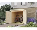 Produktbild: Expresshaus Fahrradgarage Karibu Bike Box 3 Holz 162,5 x 216,5 cm natur
