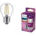 Produktbild: Philips LEDClassic E27 Filament Tropfen 4W wie 40W warmes Licht Klares Glas