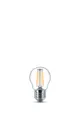 Produktbild: Philips LED-Leuchtmittel Filament Tropfenform P45 E27 4W warmweiß