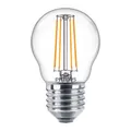 Produktbild: Philips LED Filament Leuchtmitel Tropfen 4,3W =40W E27 klar 470lm warmweiß 2700K