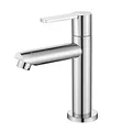 Produktbild: ONECE Wasserhahn Kaltwasser für Gäste WC, Kaltwasserarmatur kleiner Kaltwasserhahn Standventil mit Anschlussschlauch & Abnehmbar Bubbler, Chrom