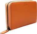 Produktbild: Esquire Leder Geldbörse Peru Zip Around Wallet Orange
