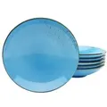 Produktbild: CreaTable 22061 Nature Collection Suppenteller 22 cm, blau (6er Pack)