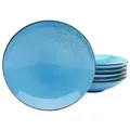 Produktbild: CreaTable Nature Collection Blue Suppenteller 6-tlg Steinzeug