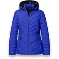 Produktbild: District Winter-Steppjacke Kaprun (mit Kapuze, wasserabweisend) cobaltblau Damen