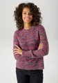 Produktbild: Aniston CASUAL Strickpullover aus trendigem Multicolor-Garn -jedes Teil ein Unikat