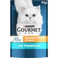 Produktbild: GOURMET Perle Erlesene Streifen Katzenfutter nass, mit Thunfisch, 26er Pack (26 x 85g)