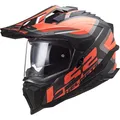 Produktbild: LS2, Motocross Helm Explorer Alter Matt Black Fluo Orange, XXL