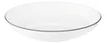 Produktbild: Seltmann Weiden Suppenteller Lido Black Line, (1 St), Teller rund 21 cm