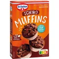 Produktbild: Dr. Oetker Schoko Muffins Backmischung 345,0 g