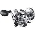 Produktbild: SHIMANO SpeedMaster 2 Speed Lever Drag Saltwater Fishing Reel, Right Hand Retrieve, silber , schwarz