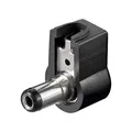 Produktbild: Wentronic DC 21 W schwarz Aderverbinder – Verbinder Fäden (schwarz)