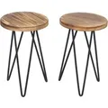 Produktbild: MCW Beistelltisch A80 2er Set Naturfarben