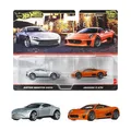 Produktbild: Hot Wheels Premium 2-Pack Aston Martin DB10 Jaguar C-X75 Spielzeug Mini Auto