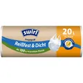 Produktbild: swirl® 2282 Tragegriff-Müllbeutel Reißfest & Dicht 20,0 l 20 St.
