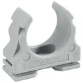 Produktbild: 50 Stück Fränkische Kunststoff-Klemmschelle clipfix, Ø mm - Zoll 40 mm, grau