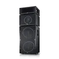 Produktbild: Teufel Power HiFi Modulares Bluetooth Lautsprecher-System, DJ-Beschallungsanlage, 440 W, Umfangreiche Anschlüsse, 2 Subwoofers, Konzerterlebnis ins Wohnzimmer - Schwarz