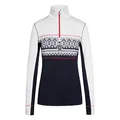 Produktbild: Dale of Norway Damen Pullover Rondane Sweater, Navy/White Mel/Raspberry, XL