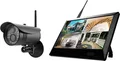 Produktbild: Megasat HS 150 Kameraset IP 2.0 MP Videoüberwachung Funk Überwachungssystem Full HD 10,1 Zoll
