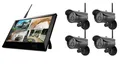 Produktbild: Megasat HS 150 Kameraset 4 Kameras IP Set Videoüberwachung Funk Überwachungssyst