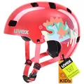 Produktbild: uvex Kid 3 - robuster Fahrradhelm für Kinder - individuelle Größenanpassung - waschbare Innenausstattung - Coral - 51-55 cm
