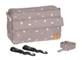 Produktbild: LÄSSIG Baby Kinderwagenorganizer Umhängetasche Kinderwagentasche inkl. Kinderwagenbefestigung/Casual Buggy Organizer Bag Blocks taupe