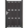 Produktbild: GroJa Fertigzaun-Tor 100 x 180 cm Anthrazit Rahmen DB703 DIN: Rechts