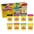 Produktbild: 22,04 EUR/kg Play-Doh Knete kräftige Farben 8er Pack Kinderknete 8 Dosen 680g