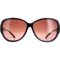 Produktbild: Ted Baker Oval Womens Schwarz Lila Braun Gradient TB1394 Shay