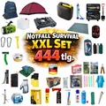 Produktbild: BLACKOUTPro Notfall Survival Kit 444 tlg XXL Blackout Ausstattung Set Prepper Notfallausrüstung | Notfallrucksack| Camping & Outdoor Emergency Set
