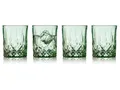 Produktbild: LYNGBY-GLAS Gläser-Set Sorrento Whiskyglas grün 320ml Set4, Glas, Whiskyglas Sorrento 32 cl 4 Stck. Grün