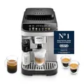Produktbild: De’Longhi Magnifica Evo - Kaffeevollautomat mit Vollautomatischem cremigen Milchschaum, 7 One-Touch-Getränke, Cappuccino & Espresso, Kaffeemaschine, Soft-Touch-Bedienfeld, Silber (ECAM292.81.SB)