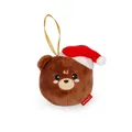 Produktbild: LEGAMI Anhänger aus Plüsch TEDDY Schlüssel Ranzen Rucksack Weihnachtsbaum Deko