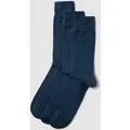 Produktbild: BOSS Socken mit Label-Detail im 3er-Pack in Blau, Größe 43-46